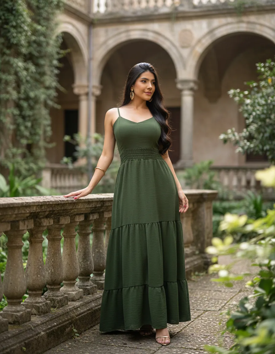 Vestido Feminino Elegante Lastex Eventos Formatura Madrinha