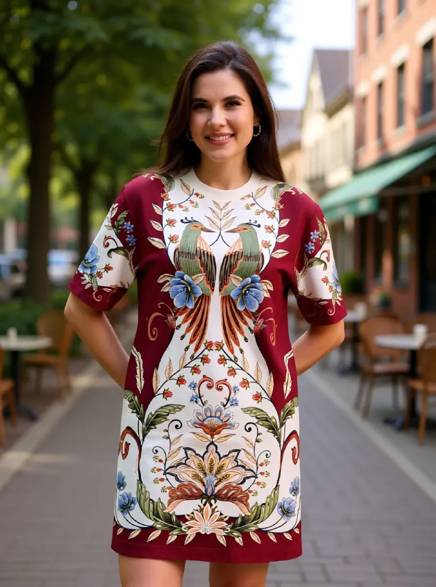 Vestido Tshirt Farm Feminino Big Nara